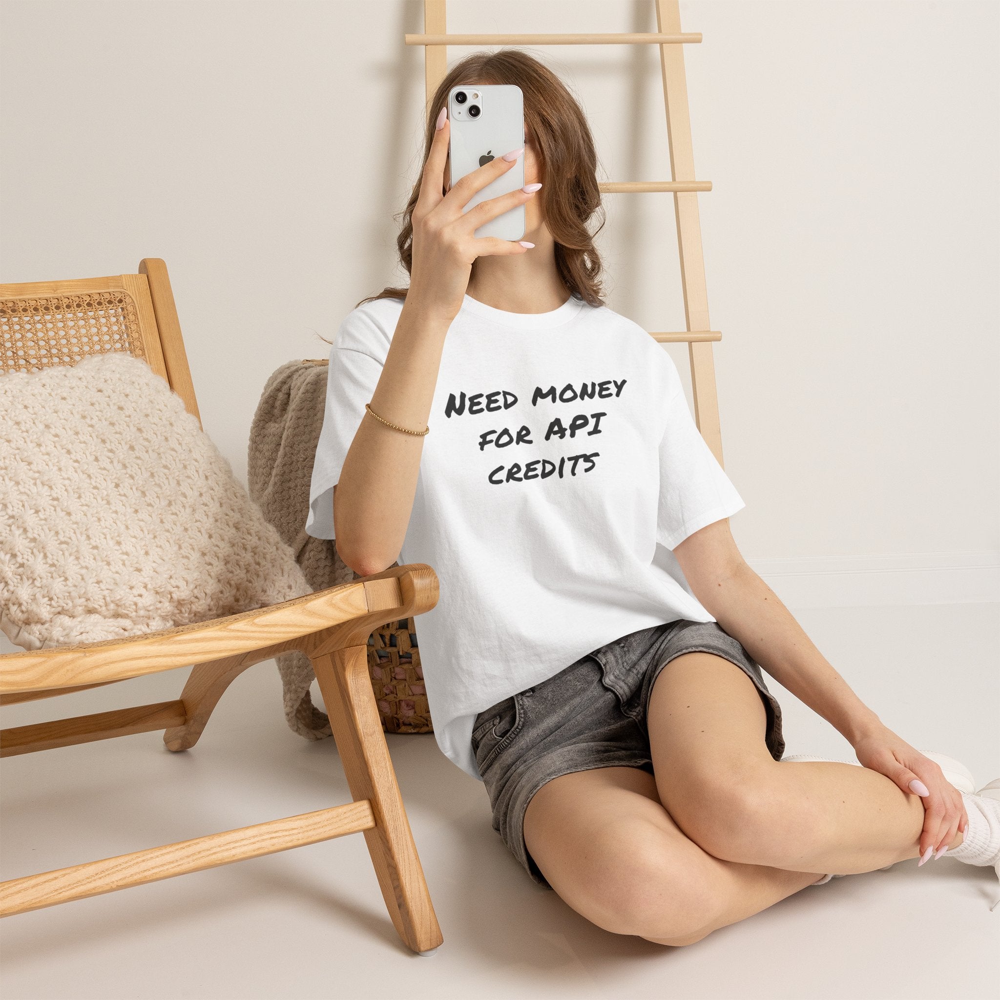 T‑Shirt –  Need Money For API Credits — Funny AI Developer Shirt